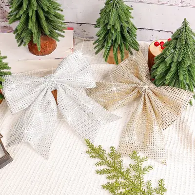 Cross-Country Christmas Bow Decorative Tree Accessories
