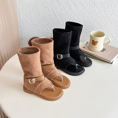Girls' Korean Style Soft Sandals 2025