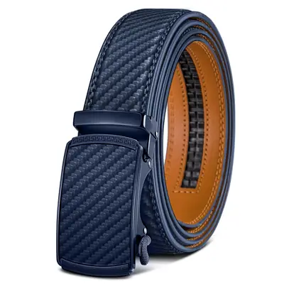 Ultra-Flexible Black Belt with Automatic Buckle
