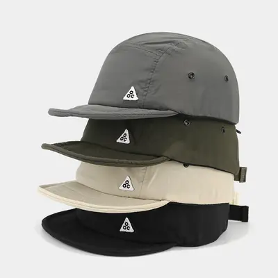 Men Gray Japanese Short-Eaves Hip-hop Cap