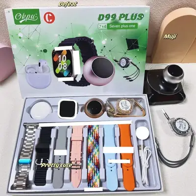 D99 Plus Smart Watch Men Multifunctional Long Battery
