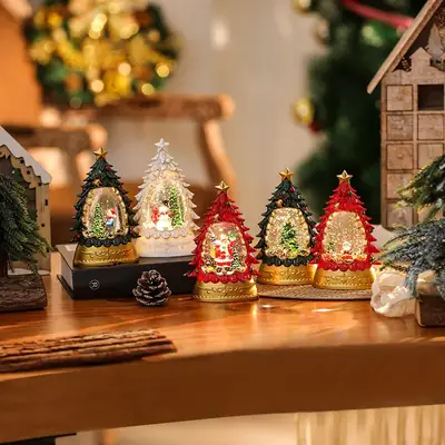 New Christmas Tree Glow Wind Lamp for Kids