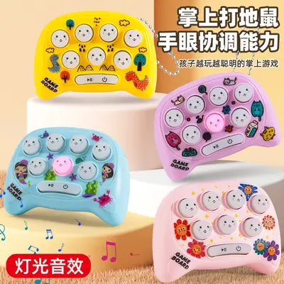 Mini Handheld Game Controller with LED Lights & Sound