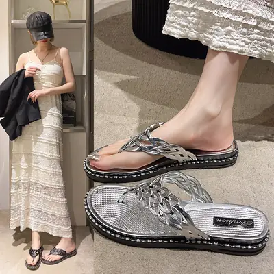 Women's 2024 Flip Flops Summer Sandals Breathable