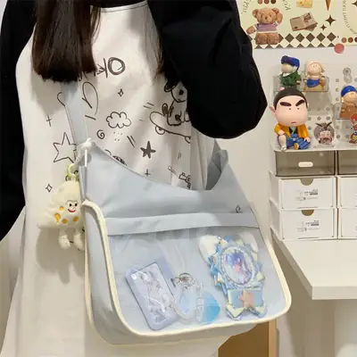 Cute Transparent Crossbody Bag for Women 2026