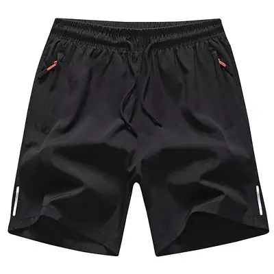 Men's Ice Silk Shorts Navy Blue Quick Dry Sports Wear