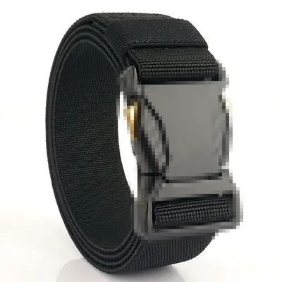 Tactical Quick Release Belt with Nylon Woven Elastic