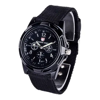 Korean Style Blue Canvas Watch for Boys Girls