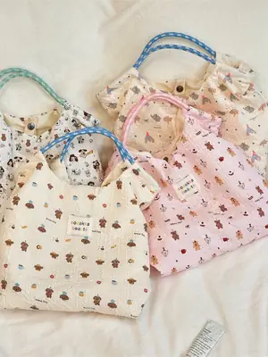 Women's Pink Cartoon Handbag for Work