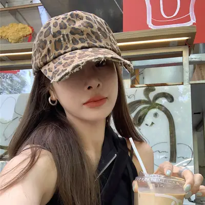 Millennium Retro Leopard Cap for Men Women
