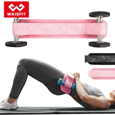 Pink Hip Push Belt Weight-Bearing Fitness Belt for Men Women