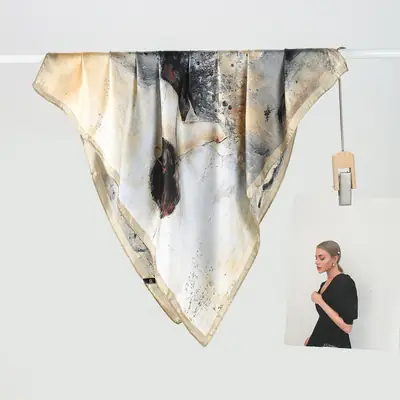 Ladies Silk Scarf with Multi-functional Tie Hair Band Belt