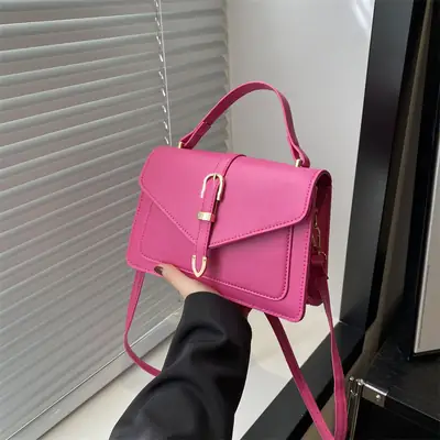 Beige Retro Crossbody Bag for Women 2024
