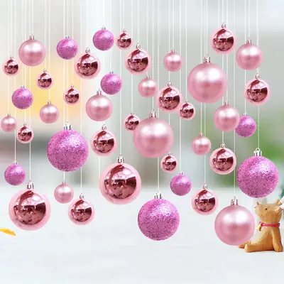 Mid-Autumn Ceiling Hanging Blue Balls Decoration