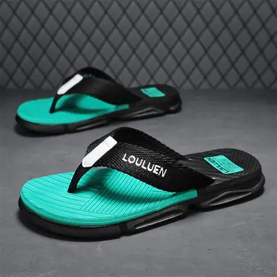 Cross-border plus size Flip-flops Men's Summer Outer Wear Non-slip Clip Sandals Men's Beach Fashionable Internet Celebrity Casual Sandals