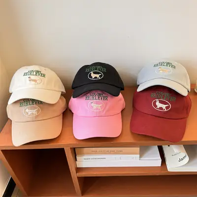 Korean Style Dog Cap Women Men Spring Summer