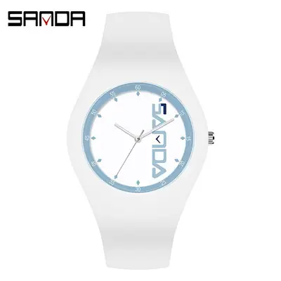 Sanda Green Watch for Kids Waterproof Quartz