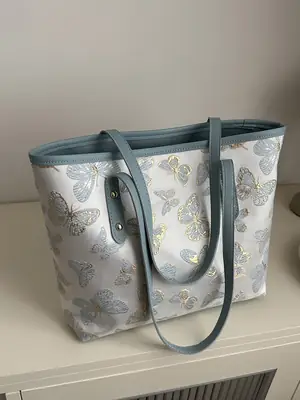 New Chinese Style Butterfly Tote Bag 2024 Large Capacity