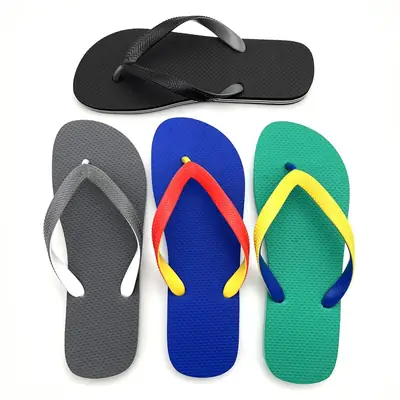 Men's Colorful Flip Flops Summer Beach Wear