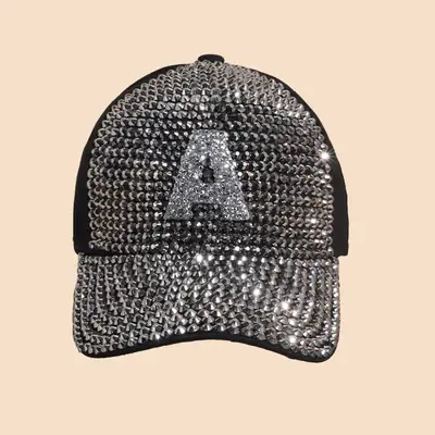 Women Sequin Baseball Cap Summer Korean Travel Sunshade