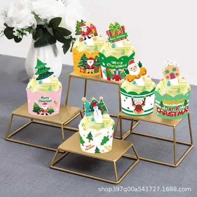 Christmas Holiday Decorations Set of 6