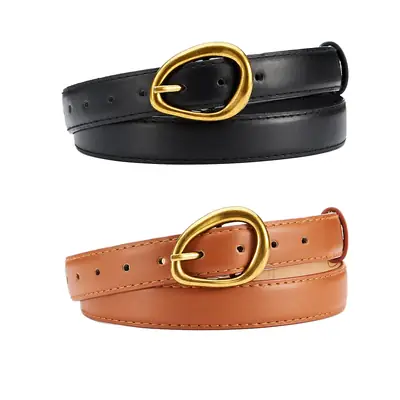 Women's Rose Gold Buckle Belt 2024 New Design