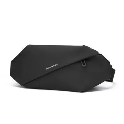 Men's Black Crossbody Phone Bag 2024