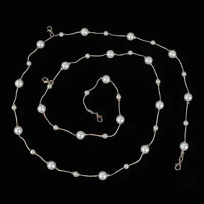 Pearl Waist Chain Women's High-End Jewelry