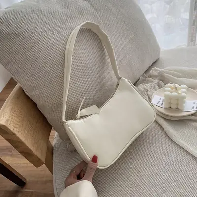 Light Blue Women's Shoulder Bag for Everyday Use