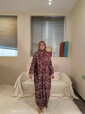 Women's Traditional Scarf Clothing, Comfortable and Breathable African Print Robe