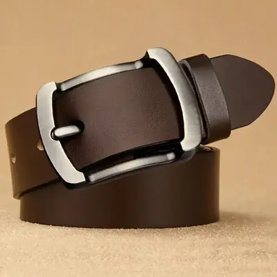 Men's Vintage Vintage Buckle Cowhide Belt