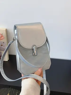 Black Mini Shoulder Bag for Women 2024 Summer