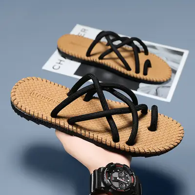 Men's Non-Slip Flip Flops Casual Summer Sandals