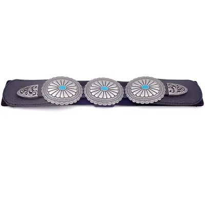 Women's Navy Waist Seal Belt with Coat