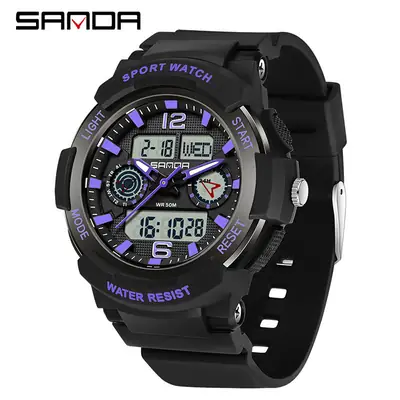 Sanda Multi-function Electronic Watch for Students & Couples
