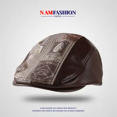 Men's South Korea Trendy Artistic Cap Travel Summer