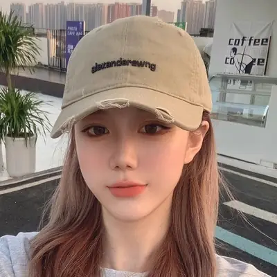 New Autumn Letter Baseball Cap Women's Korean Casual Student Trendy Couple Cap
