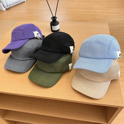 Men Women Summer Mesh Cap Blue Baseball Sunshade Clothing accessories