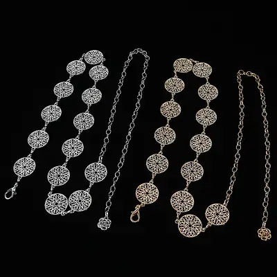 Gold Plated Waist Chain Belt for Women