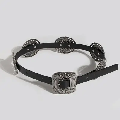 New European Belt Large Accessories Women's Retro Western Style