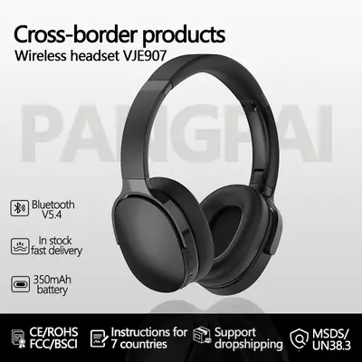True Wireless Bluetooth Headset Black 3 Sound Effects