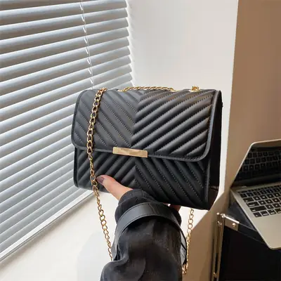 Women's 2024 Gradient Textured Shoulder Bag