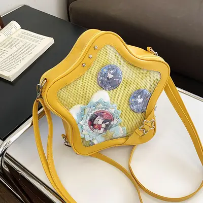 Trendy Celebrity Pain Bag with Star Design