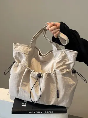 Women's Casual Brown Shoulder Bag 2024 New Style