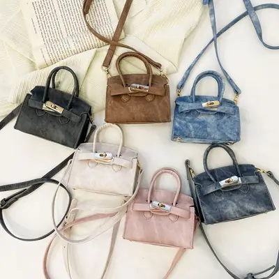 Kids Crossbody Bag Western Style Korean Fashion