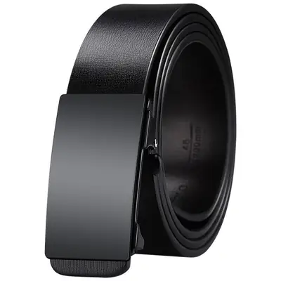 Men's Black Automatic Buckle Belt Wholesale