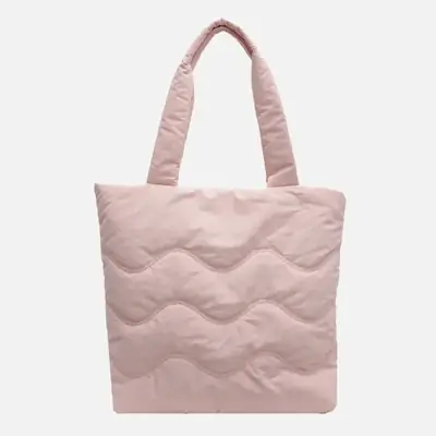Women's Quilted Shoulder Bag with Handle