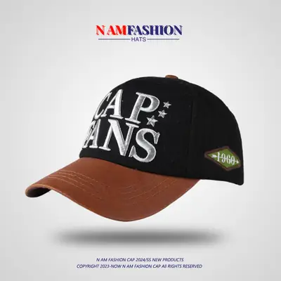 Korean Baseball Cap Women Winter Woolen Big Head Wide Brim