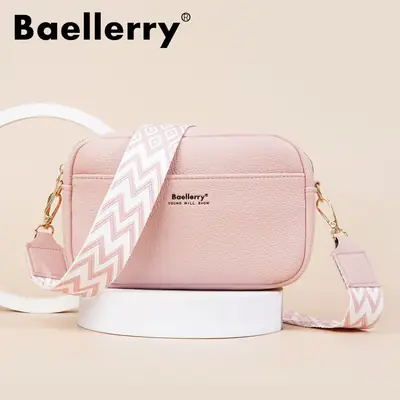 New Women's PU Crossbody Bag Large Capacity Zipper