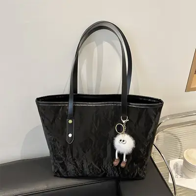 New Large Capacity Grey Tote Bag for Women